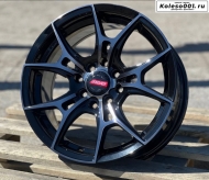 Rays G025 RGW 040L R15 6.5J ET38 4*100/4*114.3 73.1 BLACK FACE DARK LAQUIER 