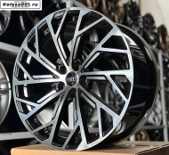 Audi R18 8j ET+35 5*112 66.6 (ip-1572) black wheels face