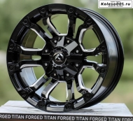 OFF-ROAD Fuel 6234 R16 8J ET0 5*139.7 110.0 GLOSS BLACK MILLING