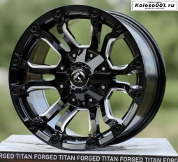 OFF-ROAD Fuel 6234 R16 8J ET0 5*139.7 110.0 GLOSS BLACK MILLING