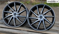 Vossen CVT 6255 6256 R16 6J ET35 5*100 73.1 GLOSS BLACK FACE