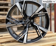 Audi R17 7.5J ET35 5*112 66.5 GLOSS BLACK FACE