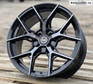 Vossen HF-5 R17 7.5J ET35 4*100 73.1 BLACK FACE DARK LAQUIER