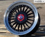 Alpina RGW6623 R17 8J ET25 4*100/4*114.3 73.1 BLACK AND POLISH LIP 