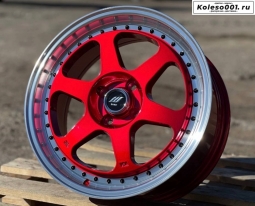Work FM770 R17 7.5J ET38 4*100 73.1 CANDY RED