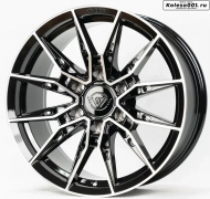 Showy HF R18 J8.5 ET+20 6*139.7 106.1 (R612) Черный с полировкой