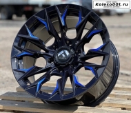 off-road Fuel 488 R18 9J ET0 6*139.7 110.0 BLACK AND POLISH LIP