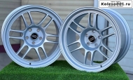 Enkei RPF1 6055 R18 9.5/10.5J ET25/30 5*114.3 73.1 HYPER SILVER