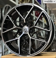 HRE FF10 R17 7.5j Et+38 4*100 73.1 (ip-2262) Black machine face