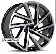 352 OEM R16 6.5J ET40 5*100 57.1 Black Machined