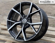 Volkswagen R-Line 5499 R18 8J ET35 5*112 57.1 GLOSS BLACK FACE