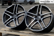 Mercedes AMG 8897 R18 8.5/9.5J ET42 5*112 66.6 GLOSS BLACK FACE