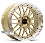 FF 409 R16 7J ET35 5*100 57.1 Gold Lip