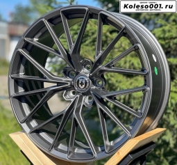 HRE FF28 9.0x20", 5x114.3, ET35, ЦО 73,1 мм. matt gray 
