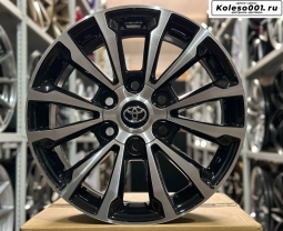 Toyota Prado r20 8.5j EТ+30 6*139.7 106.1 (ip-0399) black machine face