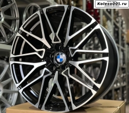 BMW 818 R20 10/11.5j Et40/35 5*120 74.1 (ip-1555a.b) black machine face