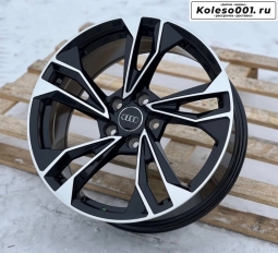 Audi 5493 R18 8J ET40 5*112 66.5 GLOSS BLACK FACE