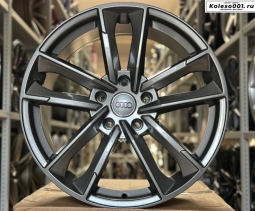 Audi R20 9j ET+50 5*130 71.6 (ip-5563) gunmetal