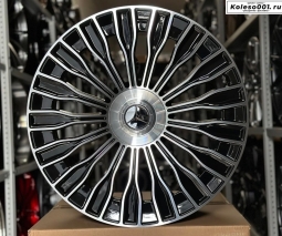 Mercedes r19 8.5j ET+35 5*112 66.6 (ip-1760) black machine face