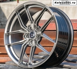 HRE Style FF21 R19 8.5j ET35 5*114.3 73.1 (B159) Hyper Black