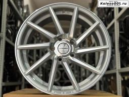 Vossen CVT R17 7.5j ET+38 5*100 73.1 (ip-2278 LR) silver machine face