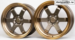 Style TE37V R17 8.0/9.0j ET35/25 5*114.3 73.1 (D237 D238) Bronze-Lip