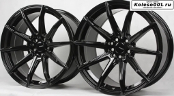 Shogun S10 R18 8.0/9.0J 5*100/114.3 73.1 (S088 S089) Черный глянец 