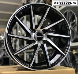 Vossen CVT R16 7.5j ET+35 4*100 73,1 (ip-5107 LR) black machine face