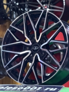Нива без проставок Vossen HF-2 165 R18 8J ET30 5*139.7 98.5 bmf