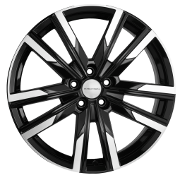 KHOMEN KHW1905 7,5х19 5/120 ET41 d59,5 BLACK-FP (KHW190507BLF)