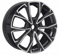 KHOMEN KHW1907 7,5х19 5/114,3 ET40 d64,1 BLACK-FP (KHW190711BLF)