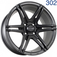 15x7 4x100  Sakura Wheels 3928 15x7/4x100 ET32 DIA73.1 Темный матовый графит