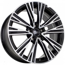 17x7.5 5x112  FF AO9993 17x7.5/5x112 ET35 DIA66.45 Черный глянец с полировкой