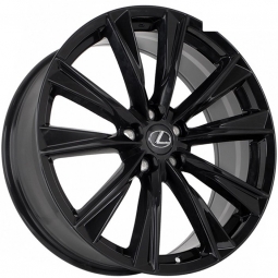 20x8 5x114.3  FF AO3202 20x8/5x114.3 ET30 DIA60.1 Черный глянец