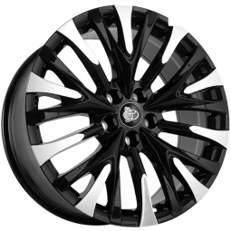 19x8.5 5x114.3  FF AO3102 19x8.5/5x114.3 ET35 DIA60.1 Черный глянец с полировкой