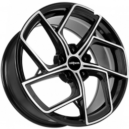 19x8.5 5x114.3  Flow Forming диск Sakura Wheels YA3384 19x8.5/5x114.3 ET42 DIA67.1 Черный глянец с полировкой