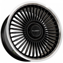 19x8.5 5x114.3  FF REW026 19x8.5/5x114.3 ET35 DIA73.1 Черный глянец с полировкой
