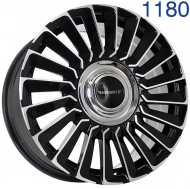18x8 5x114.3  FF REW021 18x8/5x114.3 ET35 DIA73.1 Черный глянец с полировкой