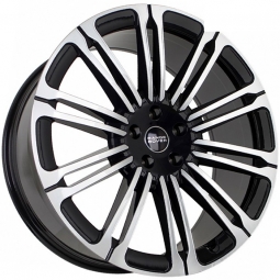 22x9.5 5x120  FF 7818 22x9.5/5x120 ET43 DIA72.6 Черный глянец с полировкой