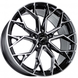 19x8.5 5x114.3  Flow Forming диск Sakura Wheels YA5640 19x8.5/5x114.3 ET30 DIA73.1 Черный глянец с полировкой