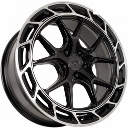 20x8.5 5x108  Flow Forming диск Sakura Wheels DA5652 20x8.5/5x108 ET40 DIA73.1 Черный