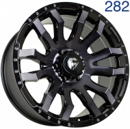 20x9 6x135  FF 9059 20x9/6x135 ET10 DIA87.1 Черный с полировкой под тонированным лаком