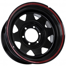 16x8 6x139.7  Grizzly SW01 16x8/6x139.7 ET-20 DIA110.1 Черный