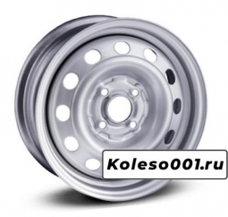 TREBL 6555 14 / 5.5J PCD 4x114.30 ET 44.00 ЦО 56.60 Стальной / Серебристый