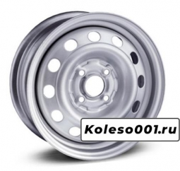 TREBL X40937 17 / 6.5J PCD 4x100.00 ET 41.00 ЦО 60.10 Стальной / Серебристый