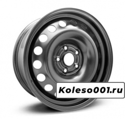 ТЗСК VW Polo 15 / 6.0J PCD 5x100.00 ET 38.00 ЦО 57.10 Стальной / Черный