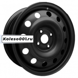 6x15/4x100 ET48 D54,1 Hyundai Solaris, Kia Rio Черный