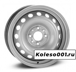 ТЗСК Daewoo Nexia 14 / 5.5J PCD 4x100.00 ET 49.00 ЦО 56.60 Стальной / Серебристый