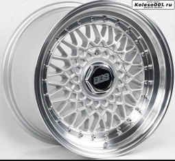 BBS RS R15 7j 4\100\114.3 25et 73.1 AN Silver ML