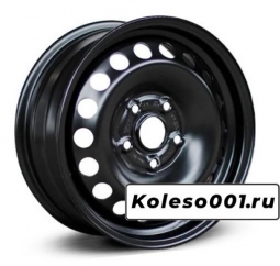 ТЗСК Chevrolet Aveo 15 / 6.0J PCD 5x105.00 ET 39.00 ЦО 56.60 Стальной / Черный